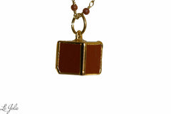 18" Red Jasper Necklace